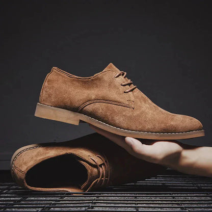 Men's Suede Oxford Shoes