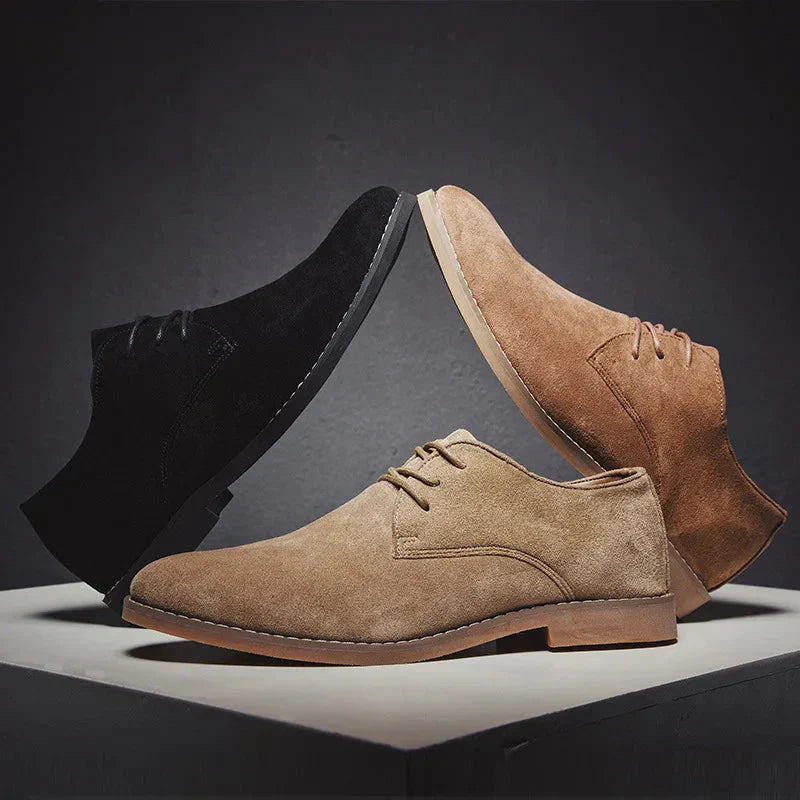 Men's Suede Oxford Shoes