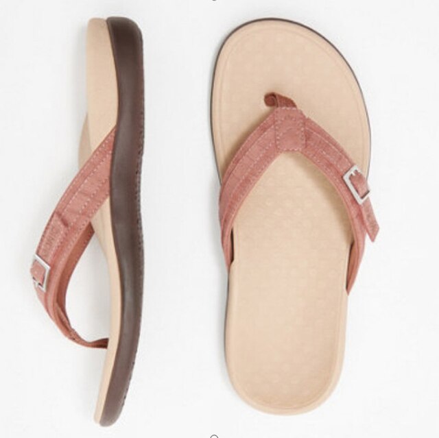 Orthopedic Arch Support Flip Flops Womens Caliboot