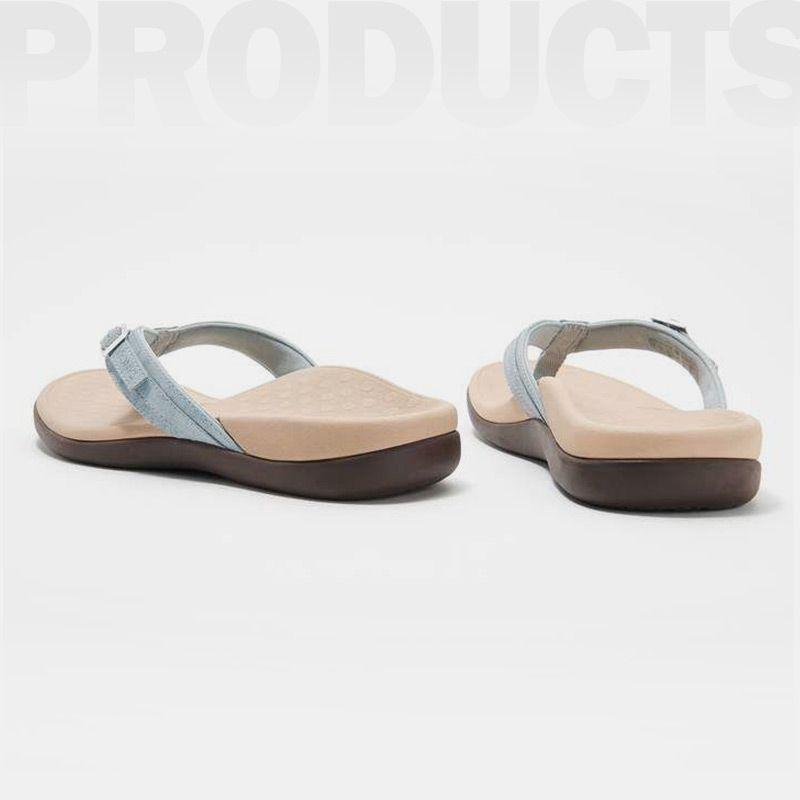 Orthopedic Arch Support Flip Flops Womens Caliboot