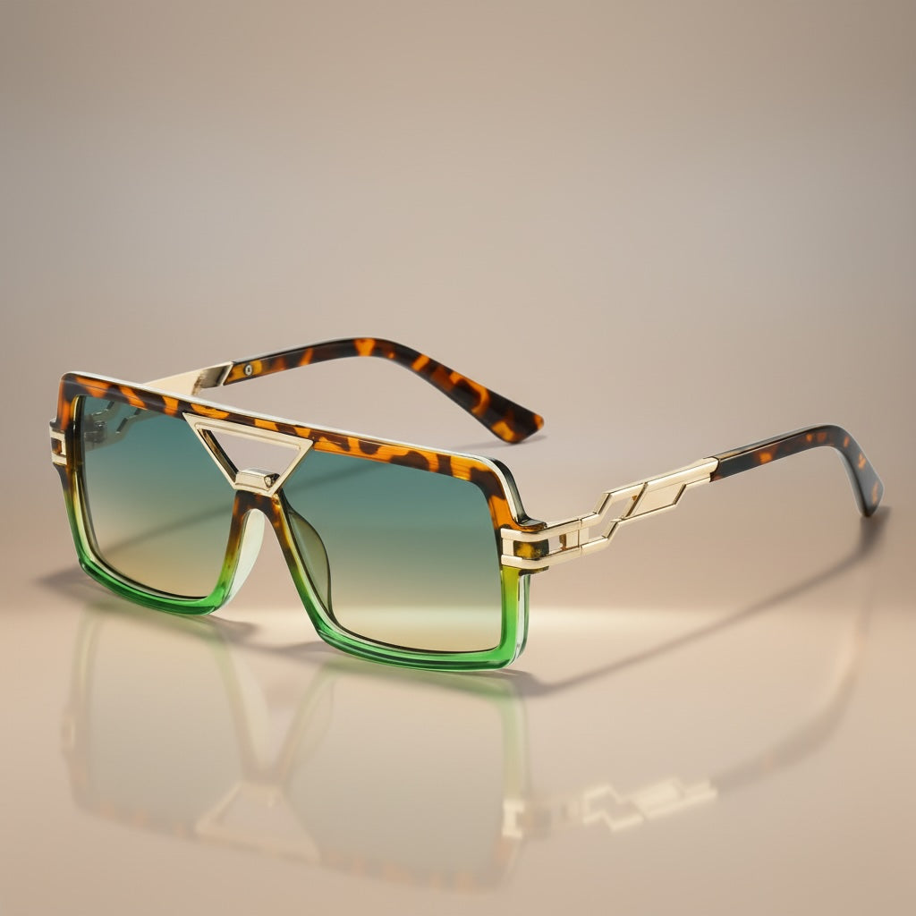 Mirage Palm Tree Print Sunglasses - Vonnera