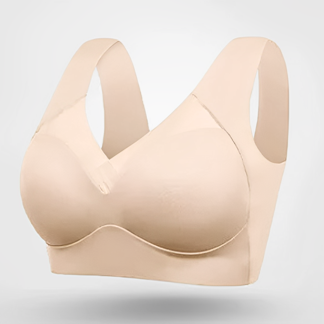 Women's Full Cup Wireless Bra Adjustable Strap