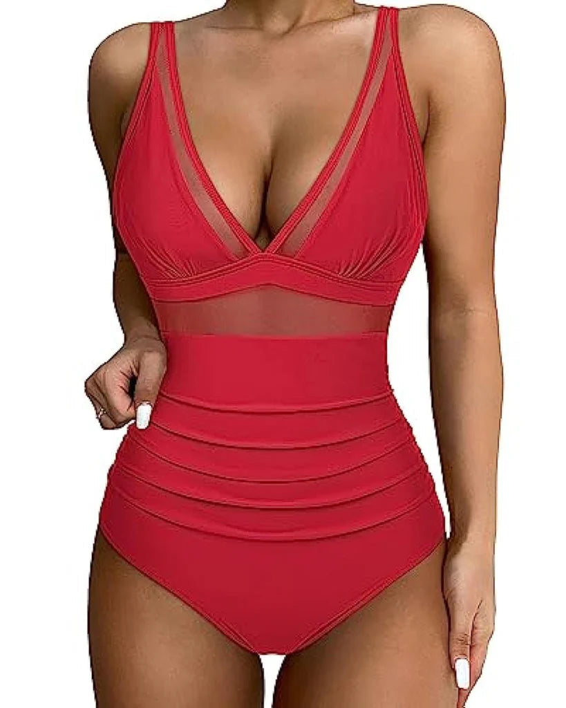 Women's One-Piece Swimsuit Flattering Fit