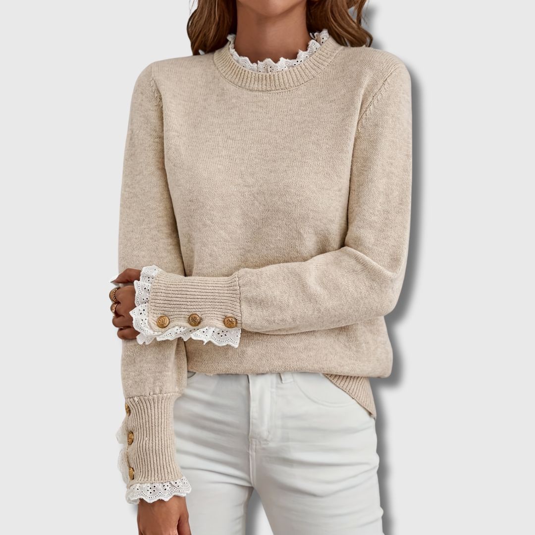 Women's Sweater Decorative Cuffs - Vonnera