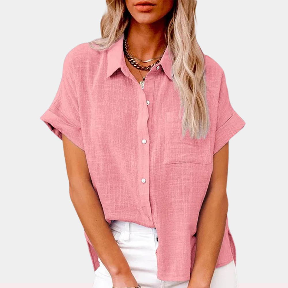 Women's Lightweight Shirt Front Pocket - Vonnera