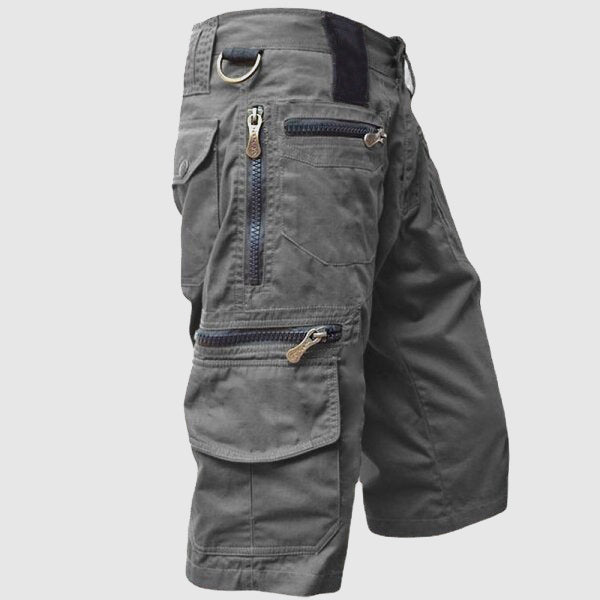 Men's Cargo Shorts Multi Zip Pockets - Vonnera