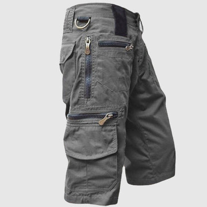 Men's Cargo Shorts Multi Zip Pockets - Vonnera
