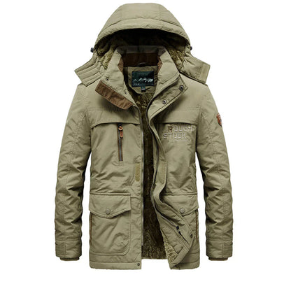 Men's Winter Parka Coat With Hood - Vonnera