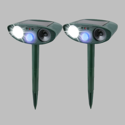 Solar Ultrasonic Rabbit Repellent Device Outdoor Pest Control