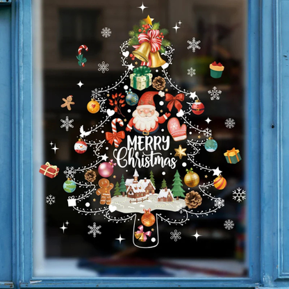 Christmas Window Clings Decals