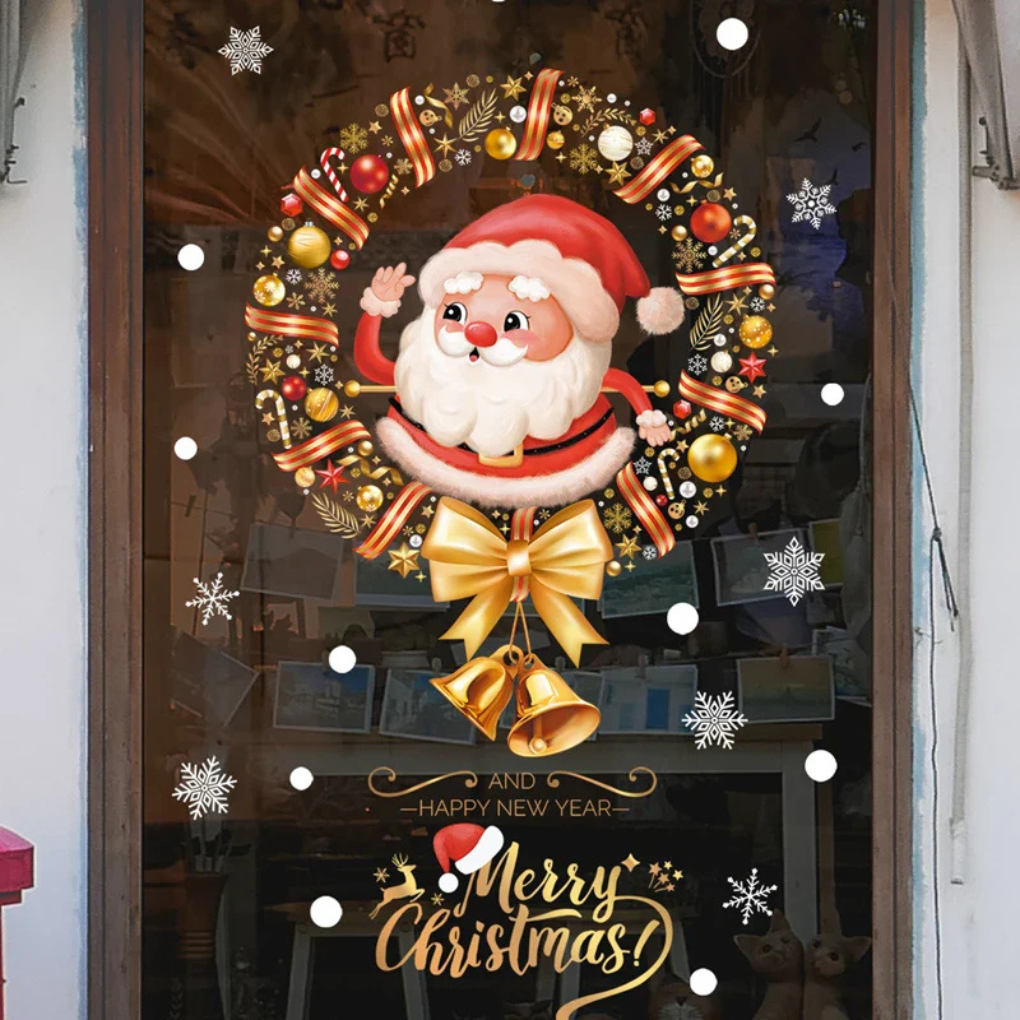 Christmas Window Clings Decals