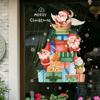 Christmas Window Clings Stickers