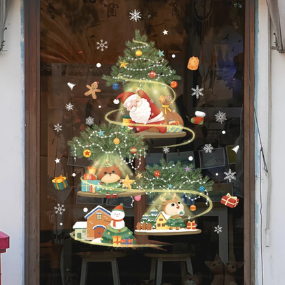 Christmas Window Clings Stickers