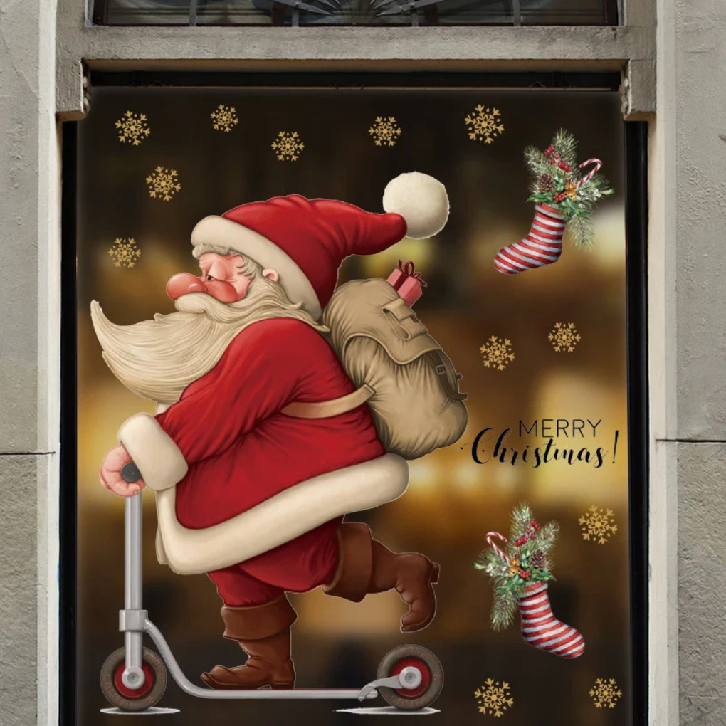 Christmas Window Clings Stickers