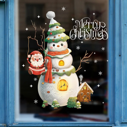 Christmas Window Clings Decals
