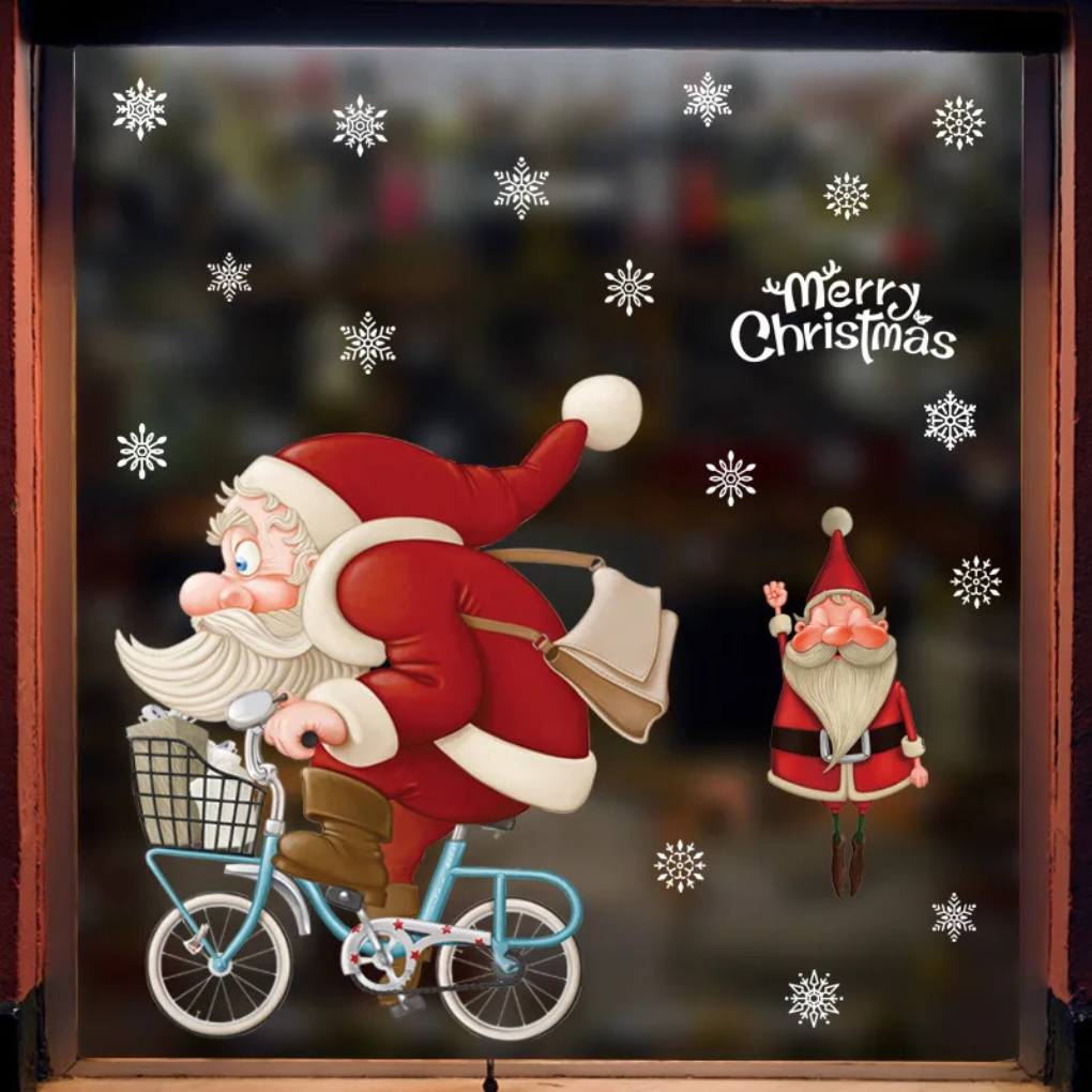 Christmas Window Clings Stickers
