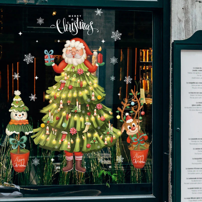 Christmas Window Clings Stickers