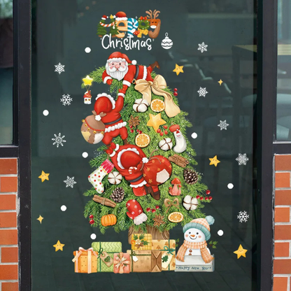 Christmas Window Clings Decals