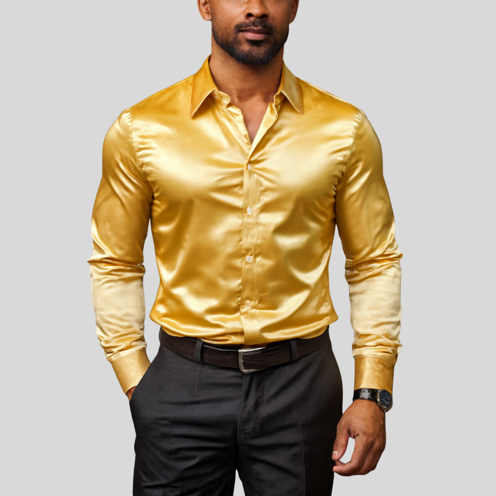 Men's Classic Fit Stretch Shirt - Vonnera