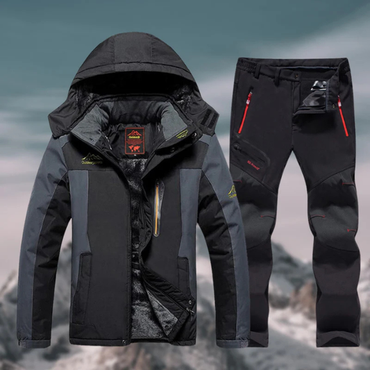 Men's Waterproof Ski Jacket And Pants Set - Vonnera