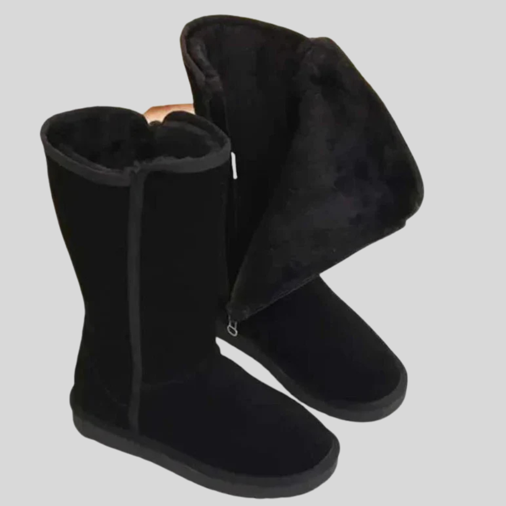 Women's Suede Boots Winter - Vonnera