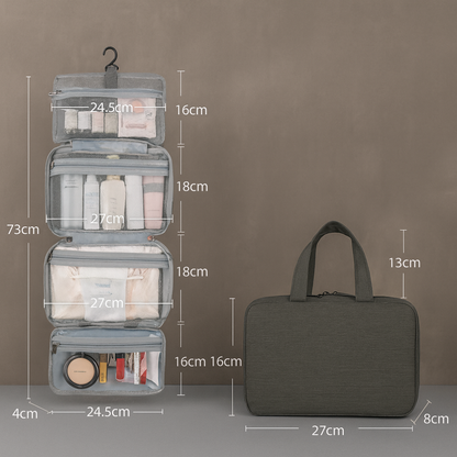 Travel Toiletries Organiser Multi Compartment - Vonnera