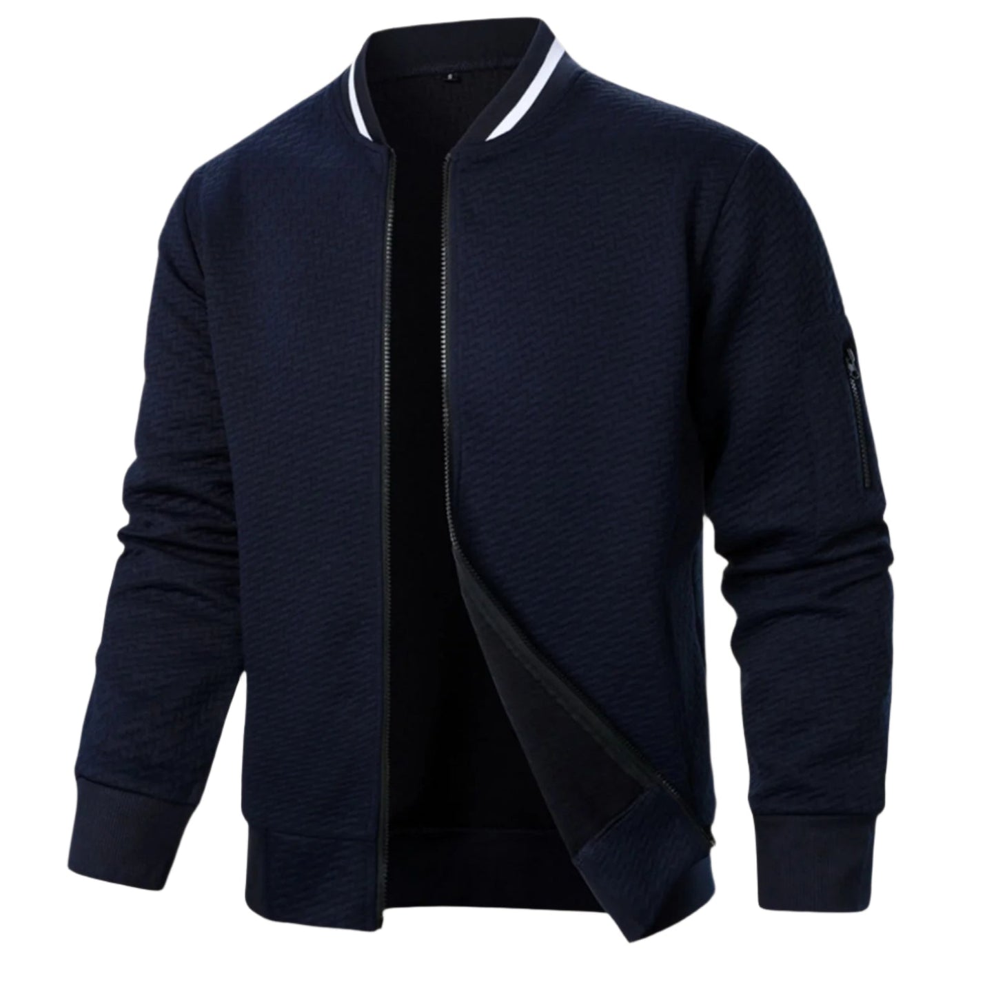 Elegant Zip Up Cardigan