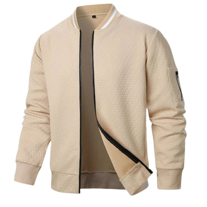 Elegant Zip Up Cardigan