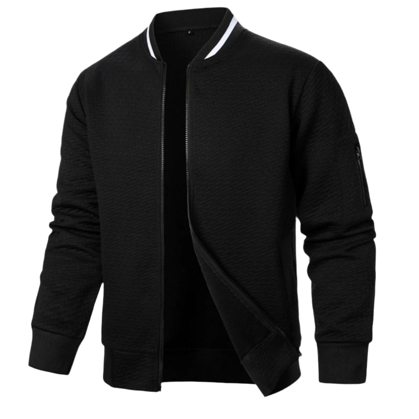Elegant Zip Up Cardigan