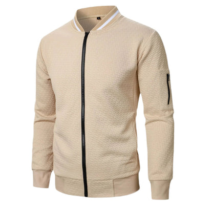 Elegant Zip Up Cardigan