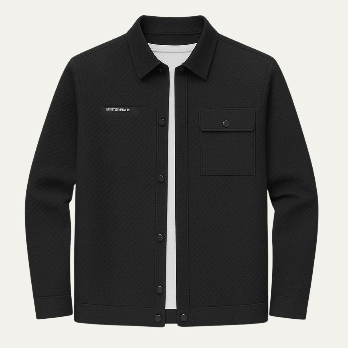 Men's Classic Jacket Shirt Chest Pocket - Vonnera