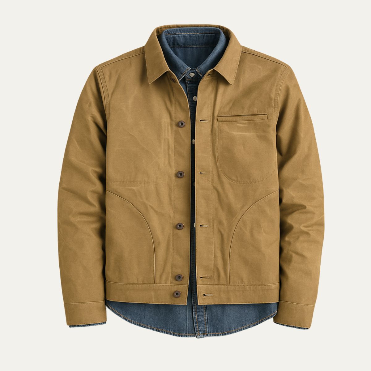 Men's Vintage Leather Jacket - Vonnera