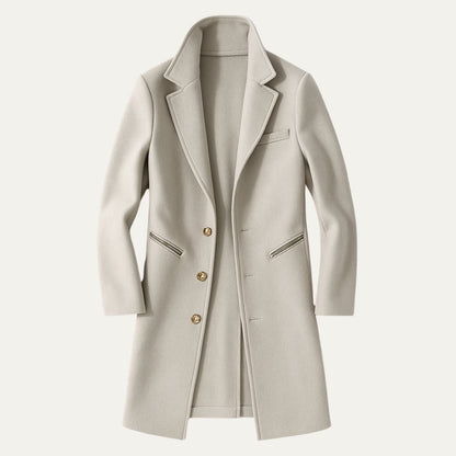 Men's Long Trench Coat Waterproof The Fitzroy