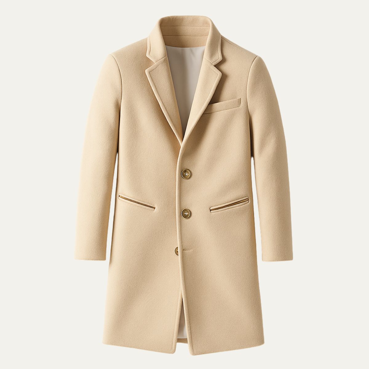 Men's Long Trench Coat Waterproof The Fitzroy - Vonnera