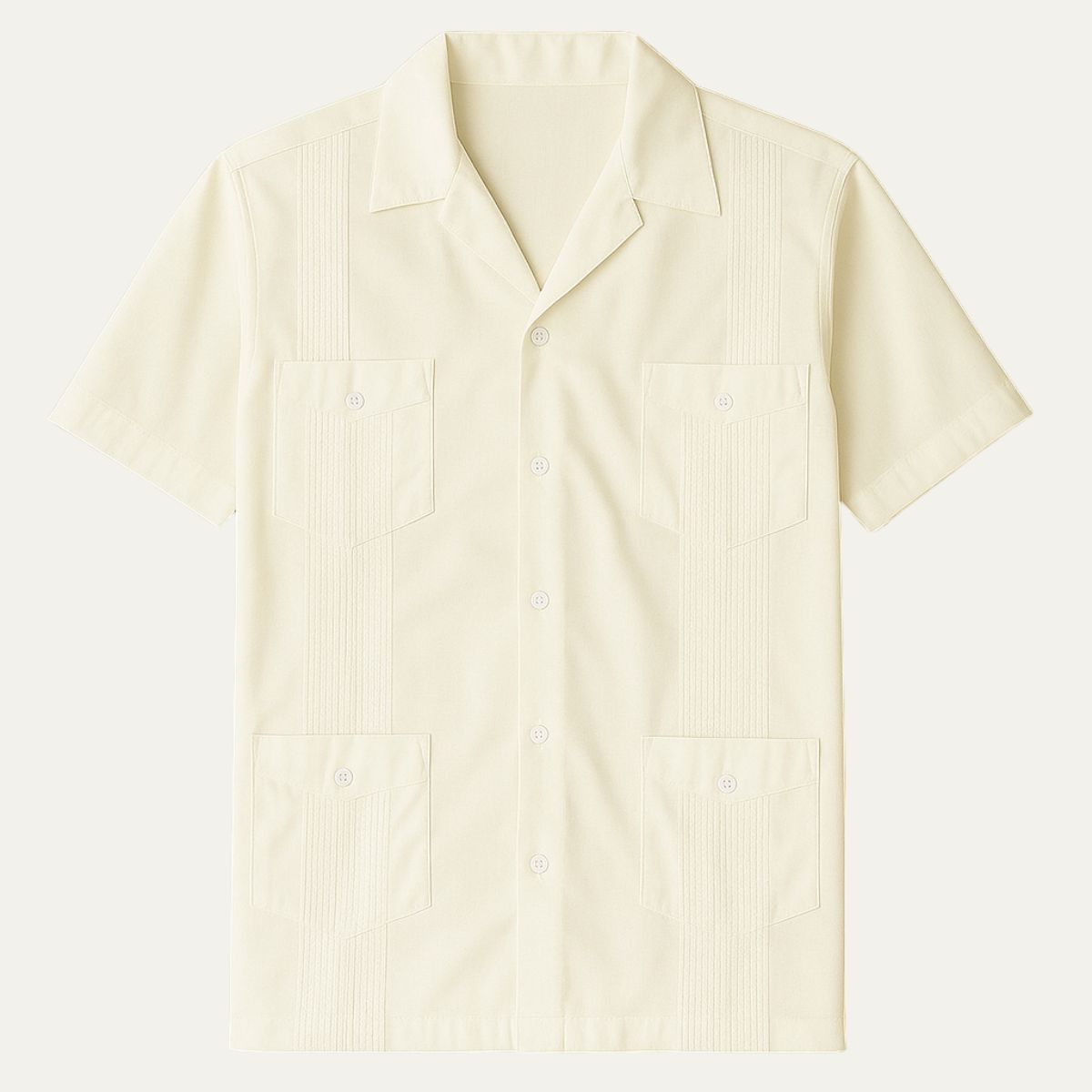Calderon Men's Linen Cuban Shirt - Vonnera