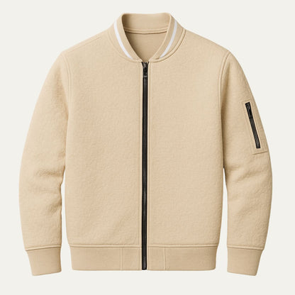 Elegant Zip Up Cardigan - Vonnera