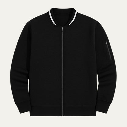 Elegant Zip Up Cardigan