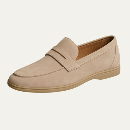 Men's Suede Slip On Loafers Comfortable - Vonnera