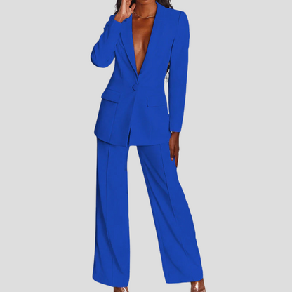 Women's Suit Jacket Pants Set