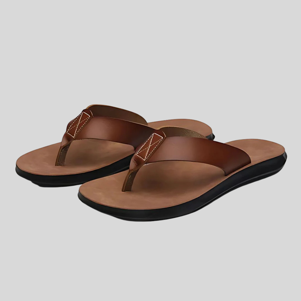 Men's Slip On Flip Flops Casual Footwear