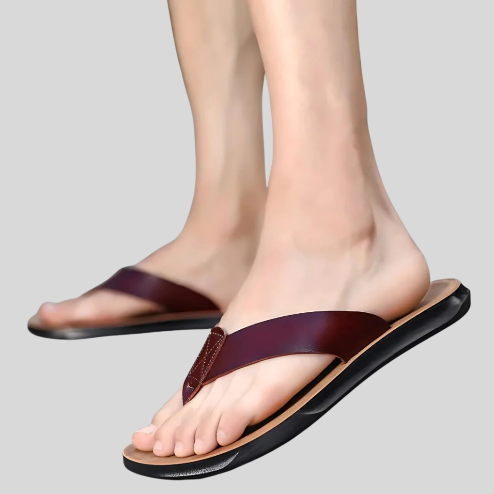 Men's Slip On Flip Flops Casual Footwear - Vonnera