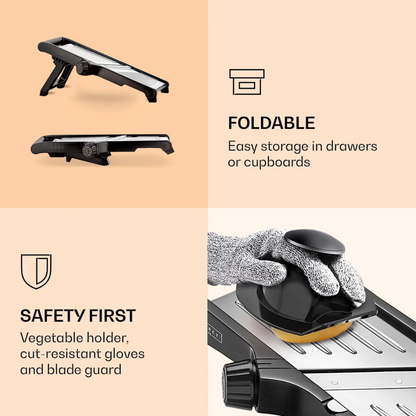 Mandoline Safety Set For Men And Women