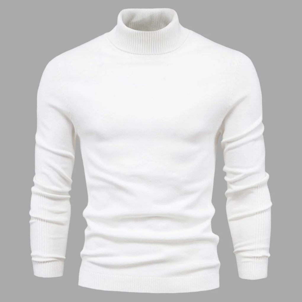 Men's Turtleneck Sweater Washable Everyday Wear - Vonnera
