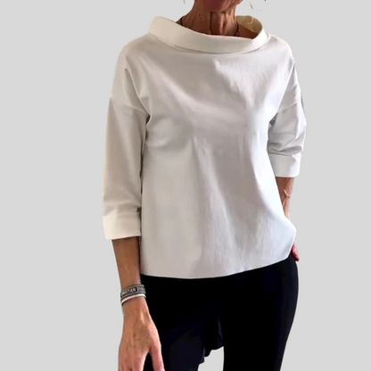 Women's Modern Blouse Everyday Versatile Style - Vonnera