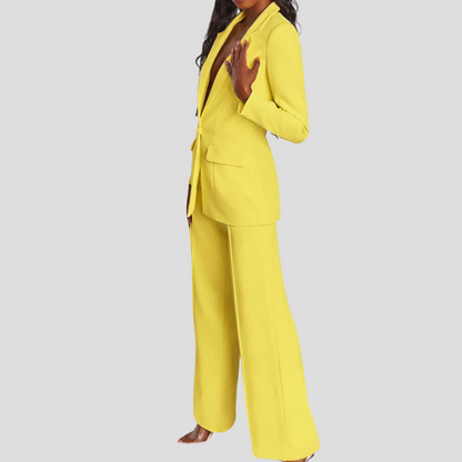 Women's Suit Jacket Pants Set