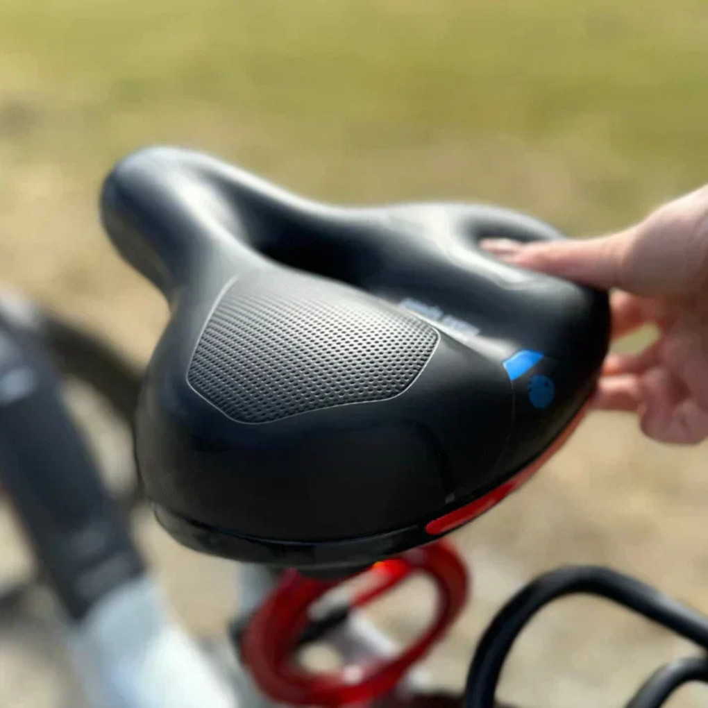 Ergonomic Bike Saddle Comfort Support Black