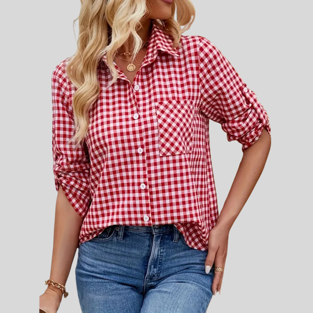 Women's Casual Relaxed Fit Shirt - Vonnera