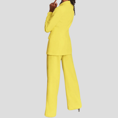 Women's Suit Jacket Pants Set