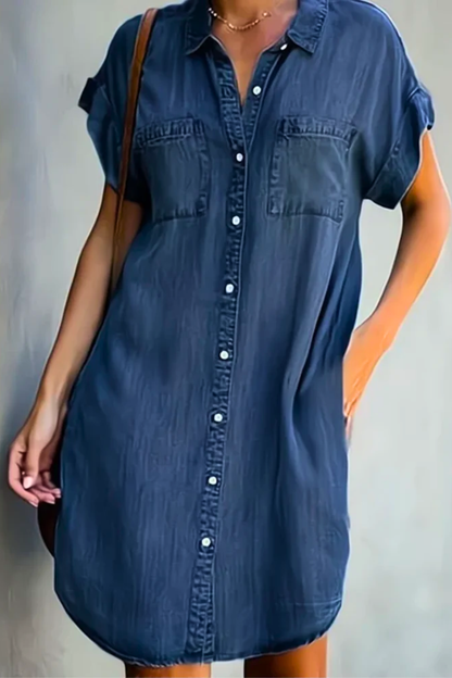 Women's Casual Denim Dress - Vonnera