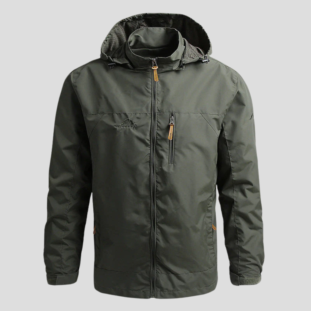 Men's Softshell Jacket Winter Outdoor Waterproof Black